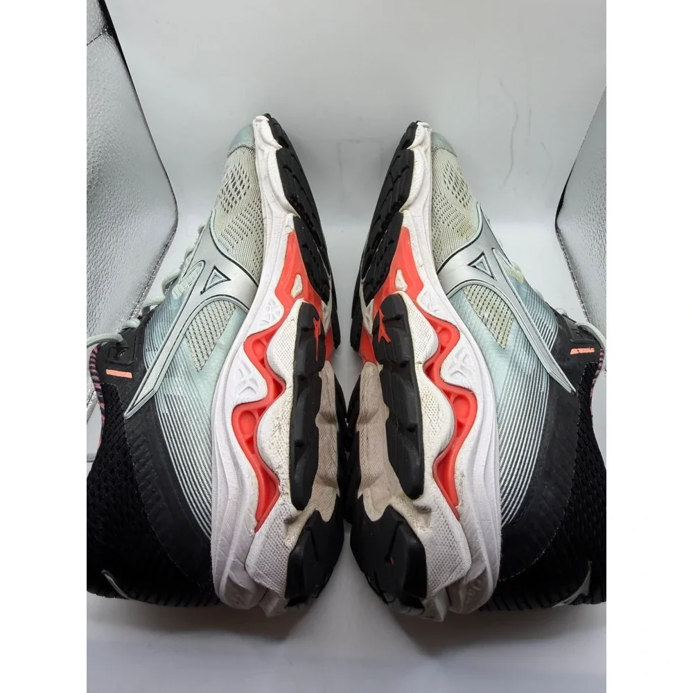 Mizuno Wave Inspire 15 Womens Running Shoes Blue Black Orange J1GD194403 10